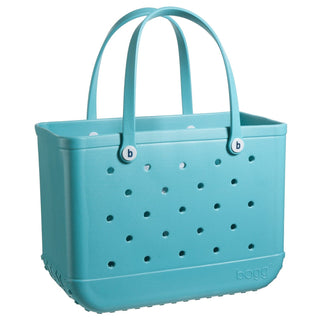 Large Bogg Bag - TURQUOISE and Caicos, Bogg, Beach Bag, Blue, Bogg, Bogg Bag, Bogg Bagg, Bogg Bags, Boggs, cf-type-handbags, cf-vendor-bogg, Large Bogg Bag, Original Bogg Bag, Solid Bogg Bag,