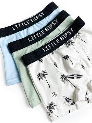 Little Bipsy Boxer Brief 3 Pack - Baja Mix, Little Bipsy Collection, Baja Mix, Boxer Briefs, Boy underwear, Boys Boxer Briefs Set, cf-size-1-2y, cf-size-6-7y, cf-type-boys-boxer-briefs, cf-ve