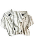 Little Bipsy Linen Button Up - White, Little Bipsy Collection, Bahama Breeze, cf-size-12-18-months, cf-size-18-24-months, cf-size-2-3, cf-size-3-4, cf-size-3-6-months, cf-size-4-5, cf-size-6-