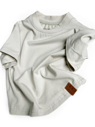 Little Bipsy Oversized Bamboo Tee - Cotton, Little Bipsy Collection, Bamboo Tee, Black, cf-size-2-3, cf-size-3-6-months, cf-size-4-5, cf-size-5-6, cf-size-7, cf-type-tee, cf-vendor-little-bip