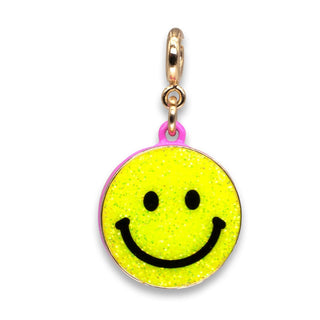Charm It! Gold Glitter Smiley Face Charm, Charm It!, cf-type-charms-&-pendants, cf-vendor-charm-it, Charm Bracelet, Charm It Charms, Charm It!, Charms, Dragonfly, High Intencity, Smile, Smile