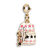 Charm It! Gold Star Backpack Charm, Charm It!, Back to School, Backpack, Book, cf-type-charms-&-pendants, cf-vendor-charm-it, Charm Bracelet, Charm It Charms, Charm It!, Charms, High Intencit