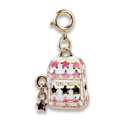 Charm It! Gold Star Backpack Charm, Charm It!, Back to School, Backpack, Book, cf-type-charms-&-pendants, cf-vendor-charm-it, Charm Bracelet, Charm It Charms, Charm It!, Charms, High Intencit
