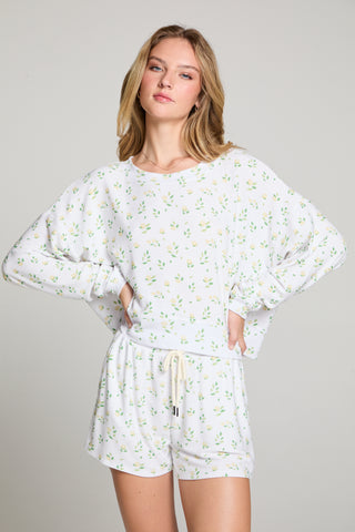 Chaser Allover Lemons Women's Long Sleeve