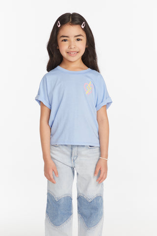 Chaser Bolt Heart Girls Tee