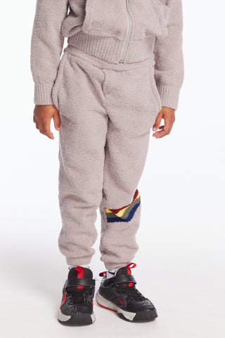 Chaser Boys Heather Grey Lounge Pant with Pocket