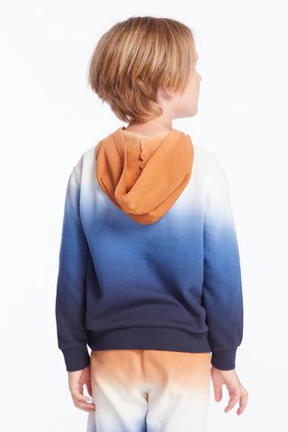 Chaser Boys Winter Night Tie Dye Long Sleeve Hoodie