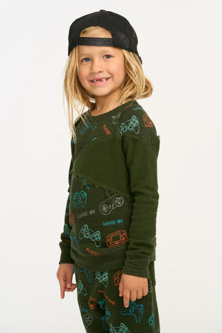 Chaser, Chaser Gamer Raglan Pullover - Basically Bows & Bowties