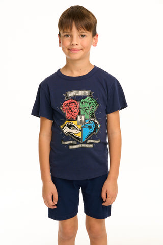 Chaser Harry Potter - Hogwarts Crest S/S Tee, Chaser, cf-size-10, cf-size-2, cf-size-3, cf-size-4, cf-size-5, cf-size-6, cf-size-8, cf-type-shirt, cf-vendor-chaser, Chaser, Chaser Brand, Chas