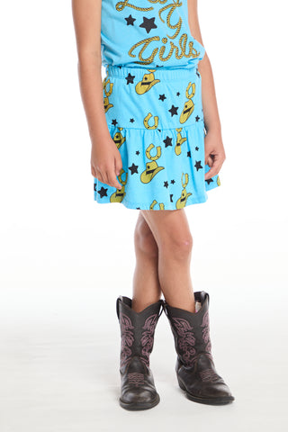 Chaser Let’s Go Girls Peplum Skort