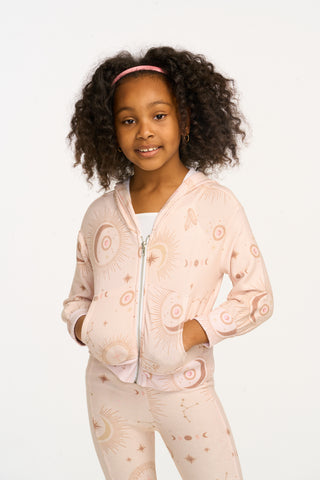 Chaser Mystical Sky Cozy Knit Zip Up Hoodie, Chaser, cf-size-12, cf-size-4, cf-size-5, cf-size-7, cf-size-8, cf-type-hoodie, cf-vendor-chaser, Chaser, Chaser Kids, Chaser Sweatshirt, Hoodie, 