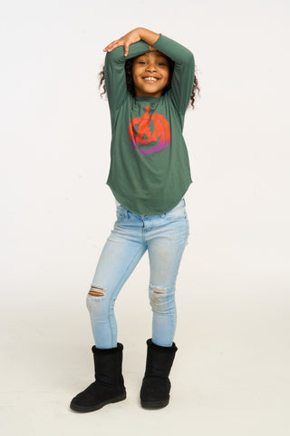Chaser Ombre Pumpkin Long Sleeve Tee, Chaser, cf-size-10, cf-size-2, cf-size-3, cf-size-4, cf-size-5, cf-size-6, cf-size-7, cf-size-8, cf-type-tee, cf-vendor-chaser, Chaser, Chaser Happy Hall