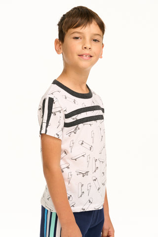 Chaser Skateboard Lightning Bolts Tee, Chaser, cf-size-7, cf-size-8, cf-type-tank-top, cf-vendor-chaser, Chaser, Chaser Brand, Chaser Kids, Chaser Kids Shirt, Chaser Kids Tee, Chaser Tee, Lig