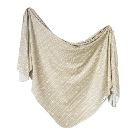 Copper Pearl Clay Knit Swaddle Blanket, Copper Pearl, cf-type-swaddling-blanket, cf-vendor-copper-pearl, Clay, Copper Pearl, Copper Pearl Swaddle, Copper Pearl Swaddling Blanket, Gender Neutr
