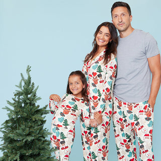 Pink Chicken Mens Bamboo PJ Pant - Frosted Cookies
