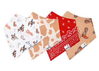 Copper Pearl Boone Bandana Bib Set
