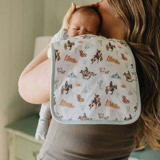 Copper Pearl Boone Premium Burp Cloth Set