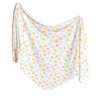 Copper Pearl Daisy Knit Swaddle Blanket, Copper Pearl, Copper Pearl, Copper Pearl Swaddle, Copper Pearl Swaddling Blanket, Daisy, Knit Swaddle Blanket, Swaddling Blanket, Swaddling Blanket - 