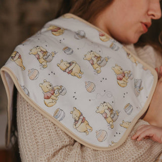 Copper Pearl Hundred Acre Wood Burp Cloth Set