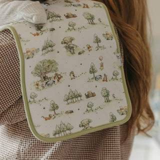 Copper Pearl Hundred Acre Wood Burp Cloth Set
