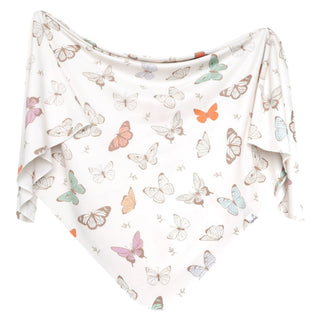 Copper Pearl Luna Knit Swaddle Blanket