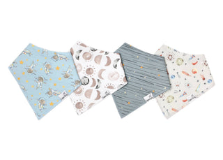 Copper Pearl Neil Bandana Bib Set, Copper Pearl, Baby Shower, Baby Shower Gift, Bandana Bib Set, Bandana Bibs, Bandanna Bibs, cf-type-bib-set, cf-vendor-copper-pearl, Copper Pearl, Copper Pea