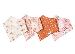 Copper Pearl Rue Bandana Bib Set