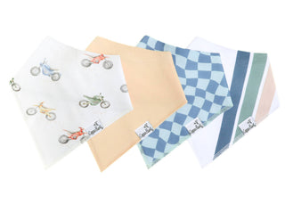 Copper Pearl Ryder Bandana Bib Set