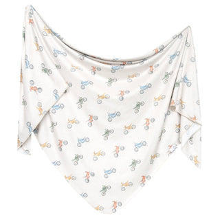 Copper Pearl Ryder Knit Swaddle Blanket