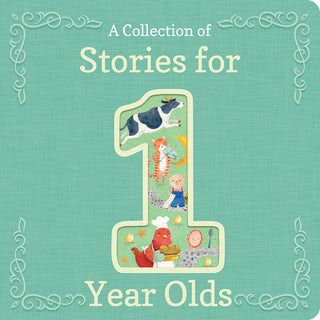 A Collection of Stories for 1-Year-Olds Board Book, Cottage Door Press, 1st Birthday, Birthday, Birthday Book, Birthday Boy, Birthday Girl, Board Book, Cottage Door Press, EB Girls, First Bir
