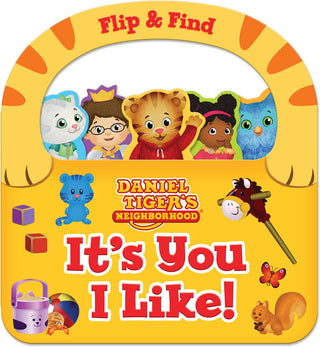 Daniel Tiger: It's You I Like! Flip & Find Board Book, Cottage Door Press, Board Book, Book, Books, Books for Children, cf-type-print-books, cf-vendor-cottage-door-press, Children's Book, Cot