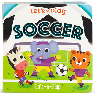 Cottage Door Press, Let's Play Soccer Lift A Flap Board Book - Basically Bows & Bowties