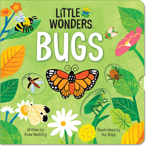 Little Wonders Bugs Flap Board Book, Cottage Door Press, Board Book, Book, Books, Books for Children, Bugs, cf-type-print-books, cf-vendor-cottage-door-press, Children's Book, Cottage Door Pr