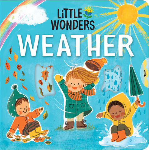 Little Wonders Weather Flap Board Book, Cottage Door Press, Board Book, Book, Books, Books for Children, cf-type-print-books, cf-vendor-cottage-door-press, Children's Book, Cottage Door Press