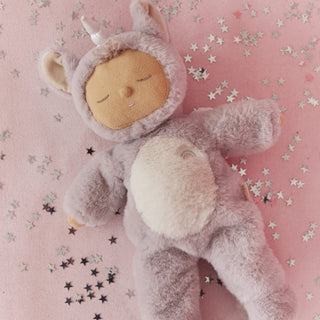 Olli Ella Cozy Dinkums Unicorn - Sweatpea