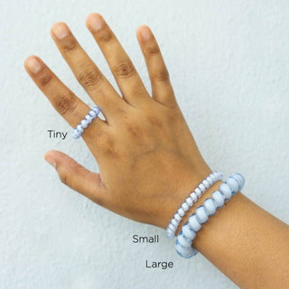 Teleties Crystal Clear Hair Ties - Tiny