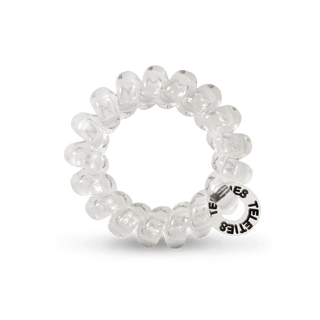 Teleties Crystal Clear Hair Ties - Tiny