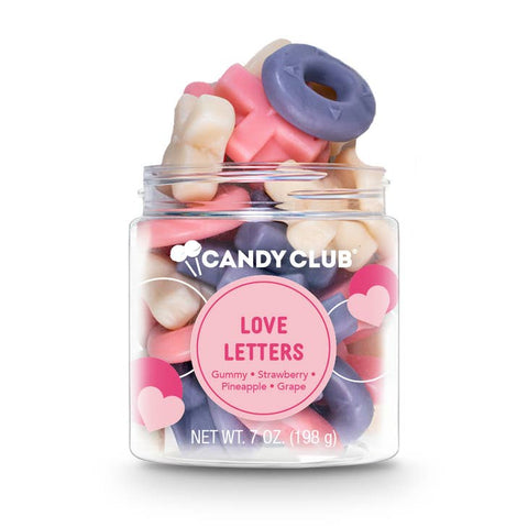 Candy Club, Candy Club Love Letters Gummy Candy - Basically Bows & Bowties