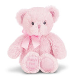 Bearington Collection Baby's First Bear - Pink