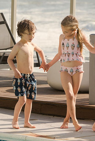 Pink Chicken Joy Tankini - Pink Soft Serve, Pink Chicken, Joy Tankini, Pink Chicken, Pink Chicken SS23, Pink Chicken Swimsuit, Pink Chicken Swimwear, Pink Chicken Tankini, Soft Serve, Swimsui
