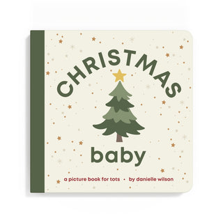 Left Hand Book House Christmas baby board book, featuring colorful holiday-themed illustrations for young children.
