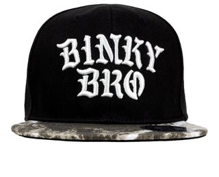 BinkyBro Kids Durban Sb Black Hat
Black cap with 'Binky Bro' text on a white background