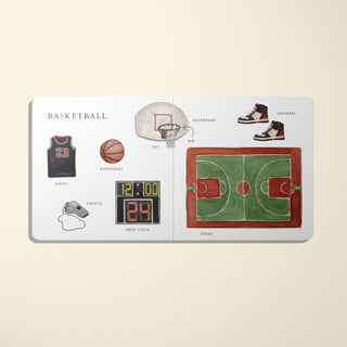 Our Big Book of Sports: A Collection of 100+ Sports Words Board Book