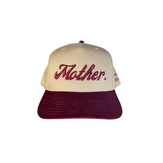 Mother Canvas Hat - Burgundy