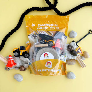 Earth Grown KidDoughs EGKD Construction Kiddough Play Kit