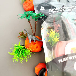 Dino Volcano (Cherry Mango) Kiddough Play Kit

