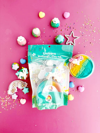 EGKD Unicorn (Rainbow Sherbet) Kiddough Play Kit
