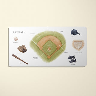 Our Big Book of Sports: A Collection of 100+ Sports Words Board Book