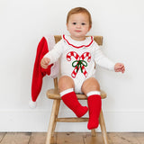 Little Stocking Co, Little Stocking Co Santa Baby Knee High Socks 3-Pack - Basically Bows & Bowties