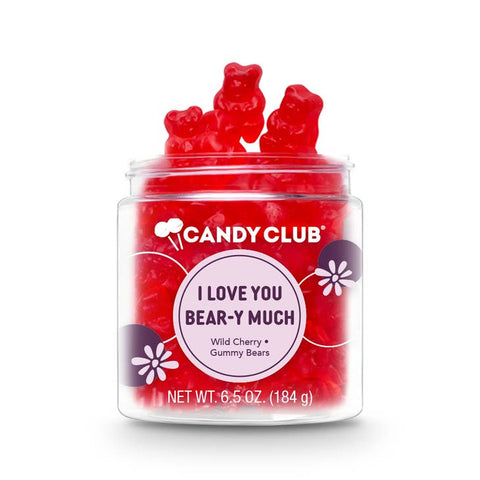 Candy Club, Candy Club I Love You Bear-Y Much Gummy Candy - Basically Bows & Bowties